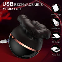 Lurevibe - Big-Mouth Tongue Sucking Female Masturbator Massager Rechargeable Vibrator - Lurevibe
