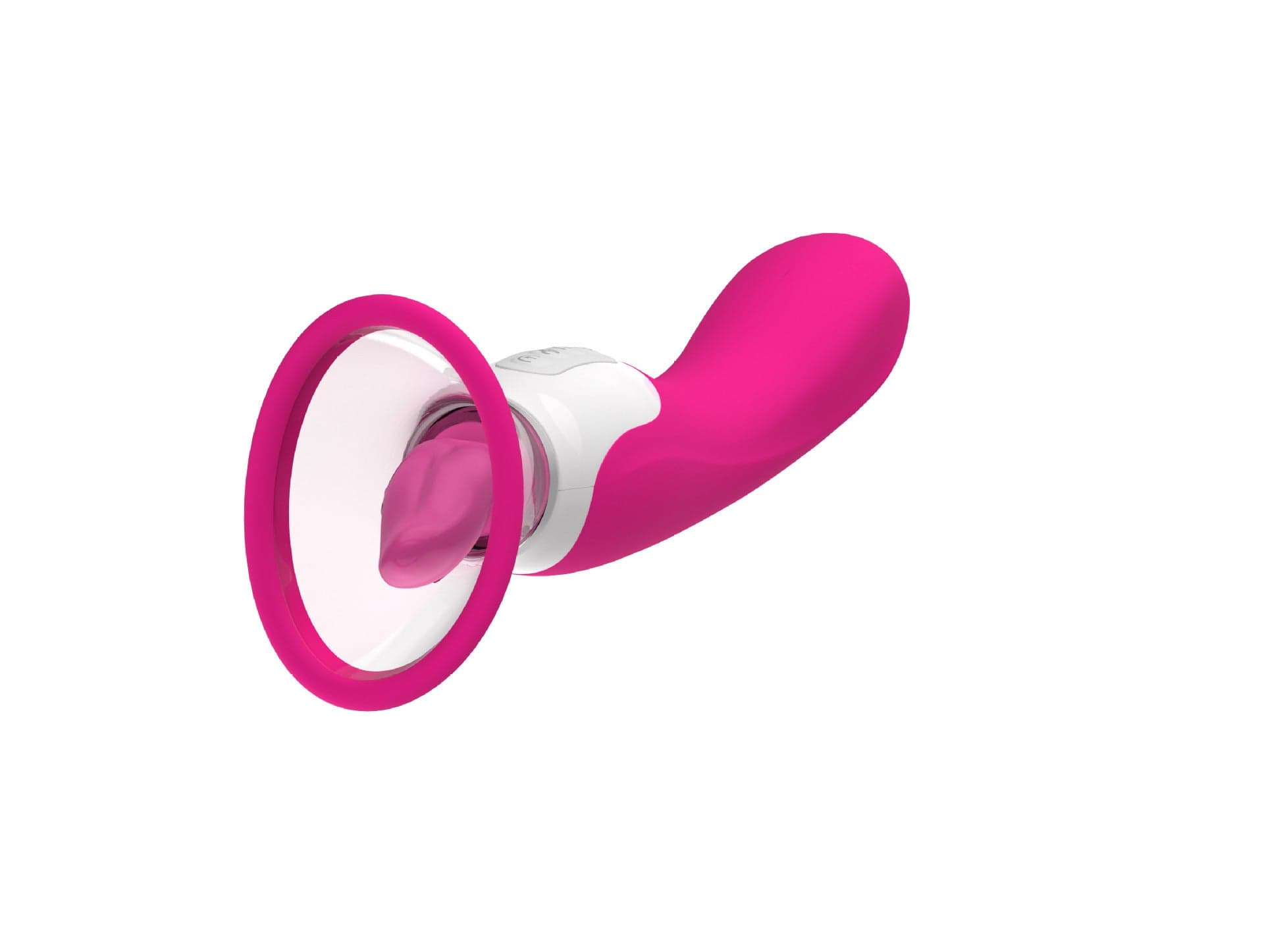 Lurevibe - Hard Rock Vibrating Rod Female Masturbator Vibrating Av Bead Rotating Rod Automatic Heating Sucking Tongue Licker Pluggable Device - Lurevibe