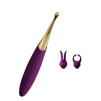 Lurevibe - 10-Speed Multifunctional Interchangeable Head Vibrating Wand - Lurevibe
